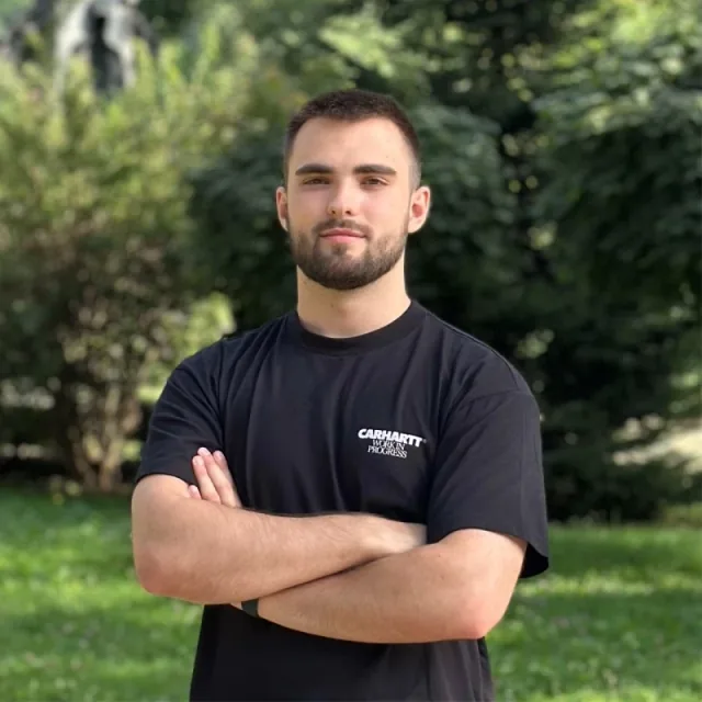 Portrait of Maksym Levchenko